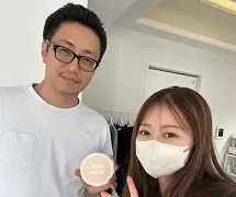 お客様との写真
